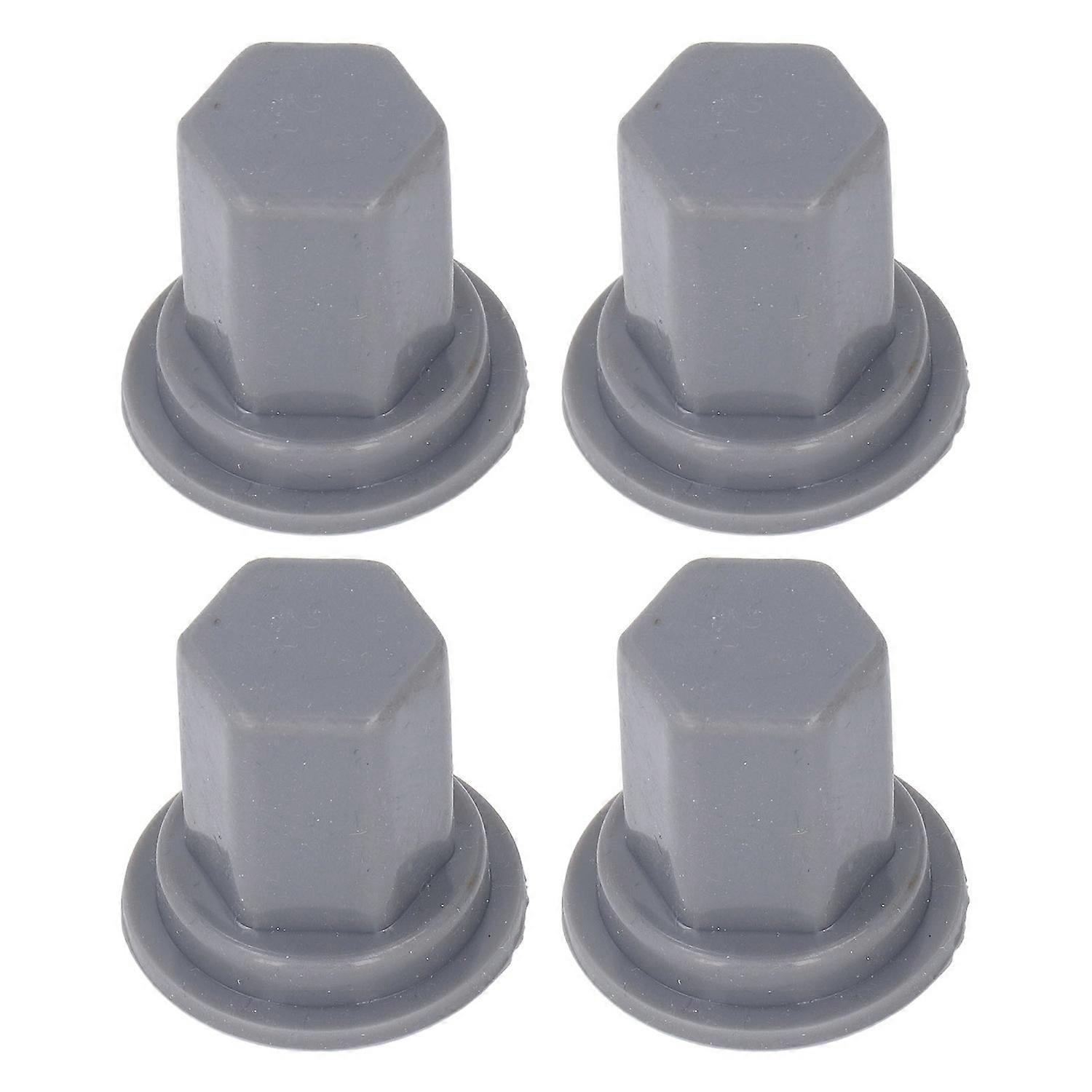 50PCS Hex Screw Bolt Covers Waterproof Dustproof Hexagonal Screw Protective Caps Silicone Screw Head