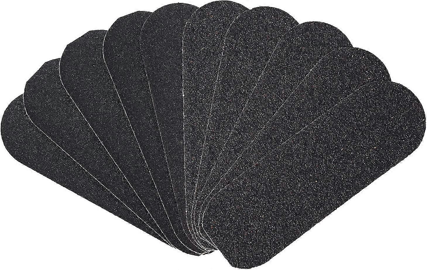 Sandpapers Replacement Foot File Refill Abrasive Pedicure File Replacement Pads Pedicure File Refill (20pcs, Black)