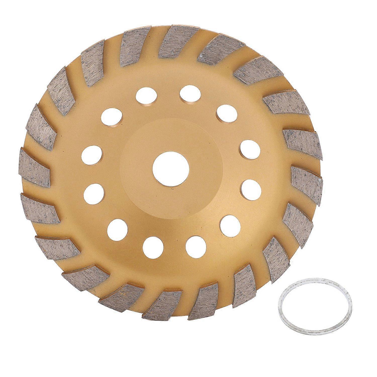 Diamond Grinding Disc Turbo Row Rust Resistance Smoothly Cutting Grinding Wheel with Washer ID 22MM
