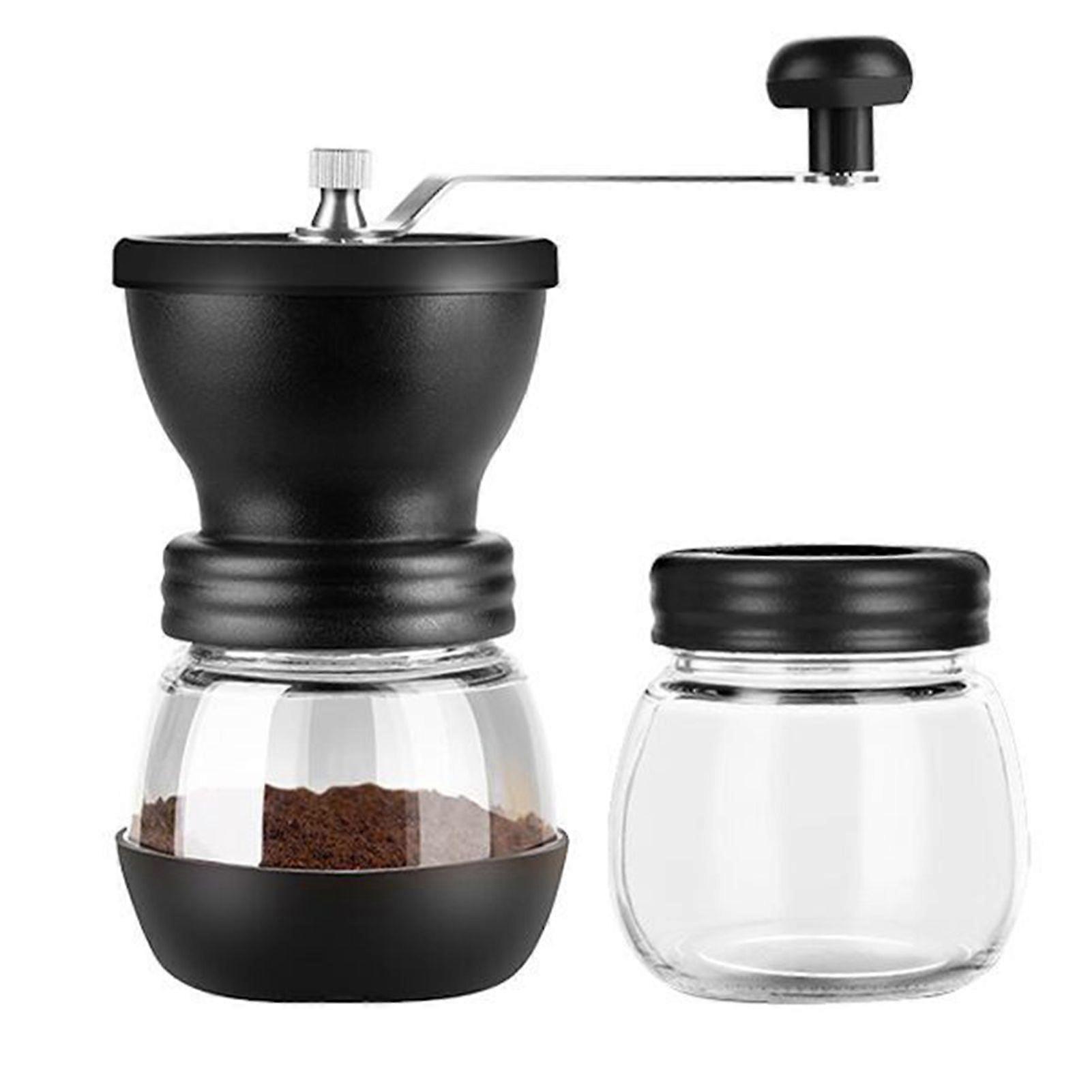 Manual Coffee Grinder With Ceramic Burr Dual Bearing Hand Crank Mill Manual Coffee Grinder With Ceramic Burr Dual Bearing Hand Crank Mill