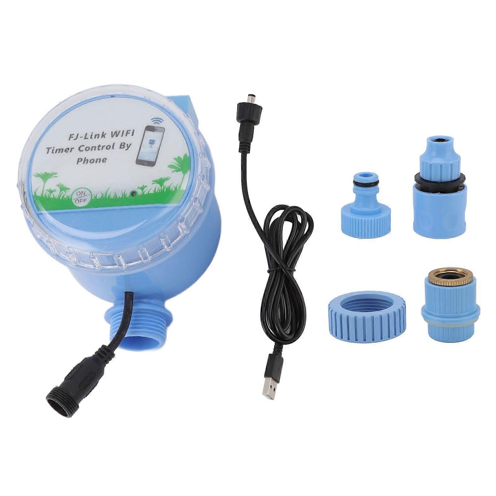 USB Irrigation Timer WiFi Bluetooth Control Rain Sensor Watering Controller Timer for Courtyard Balcony