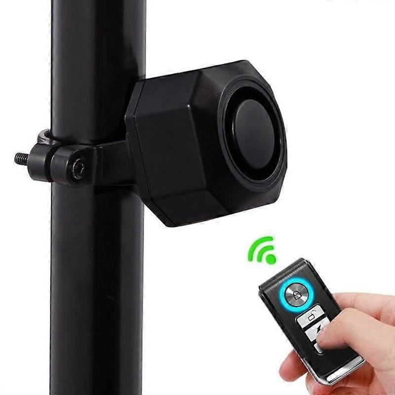 Bicycle Anti-Theft Alarm - Wireless System - IP54 Waterproof - Remote Control - 110 dB - 700 mAh