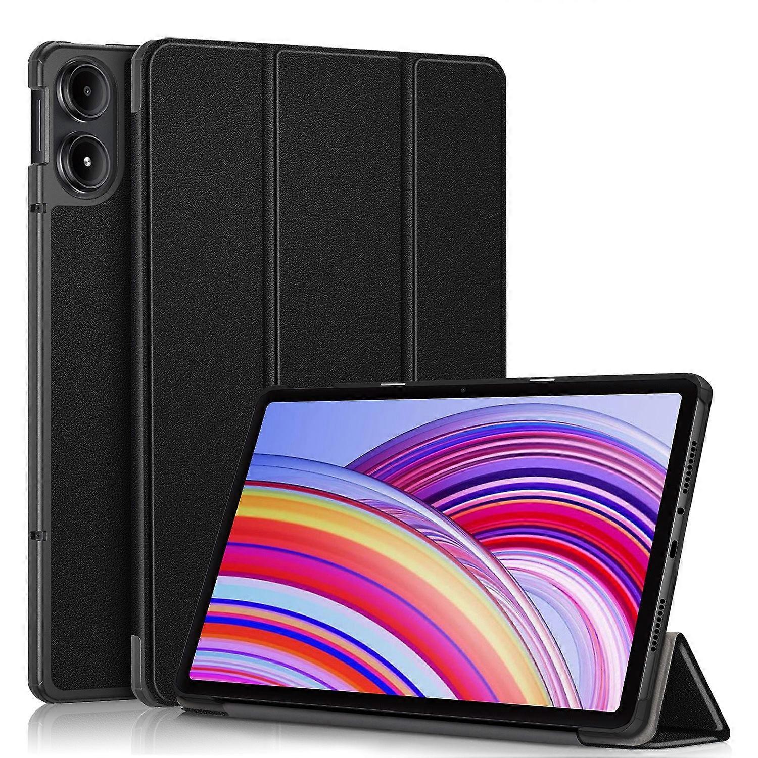 Custer Pure Color 3-Fold Stand Smart Tablet Case In Pelle Per Xiaomi Redmi Pad Pro 12.1