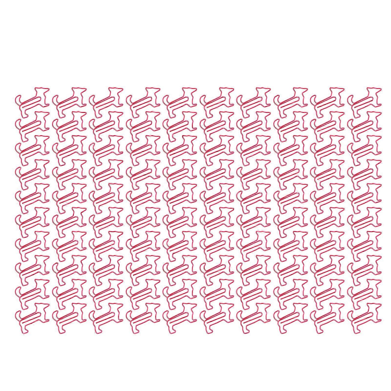 100PCS Metal Crown Paper Clips Multifunctional Rustproof Electroplating Process Prevent Slip Cute Fun Paper Clips