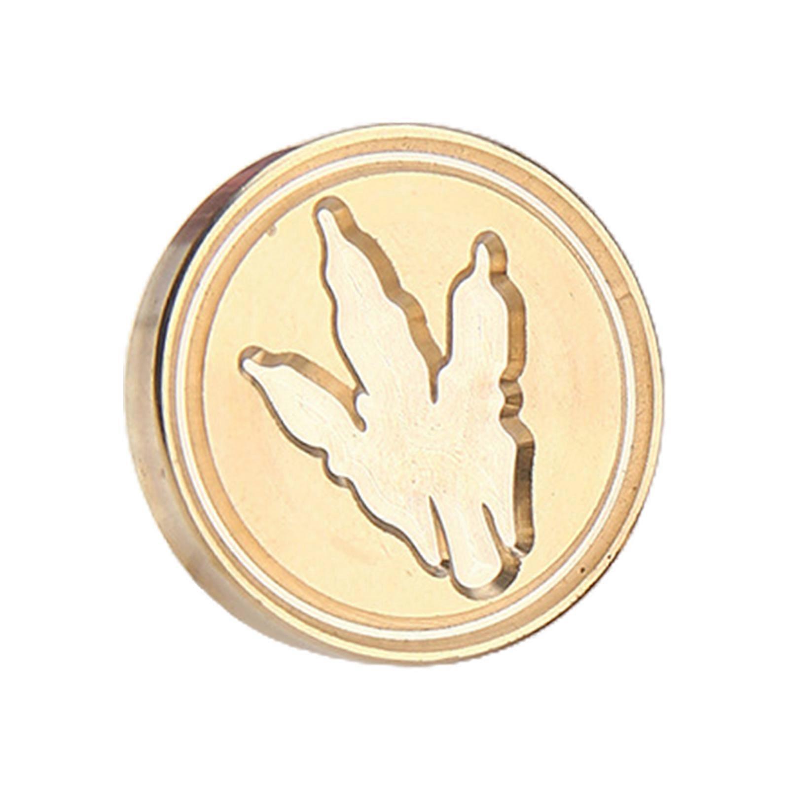 Wax Seal Stamp Fossil Dinosaur-Series Sealing Wax Stamp Head for Palaeontology Archeologist Carved Geological Fossil