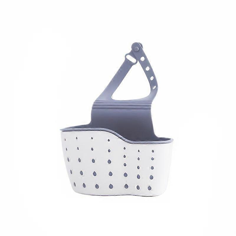 Nnetm Sink Sponge Rack Hanging Basket Silicone Organizer