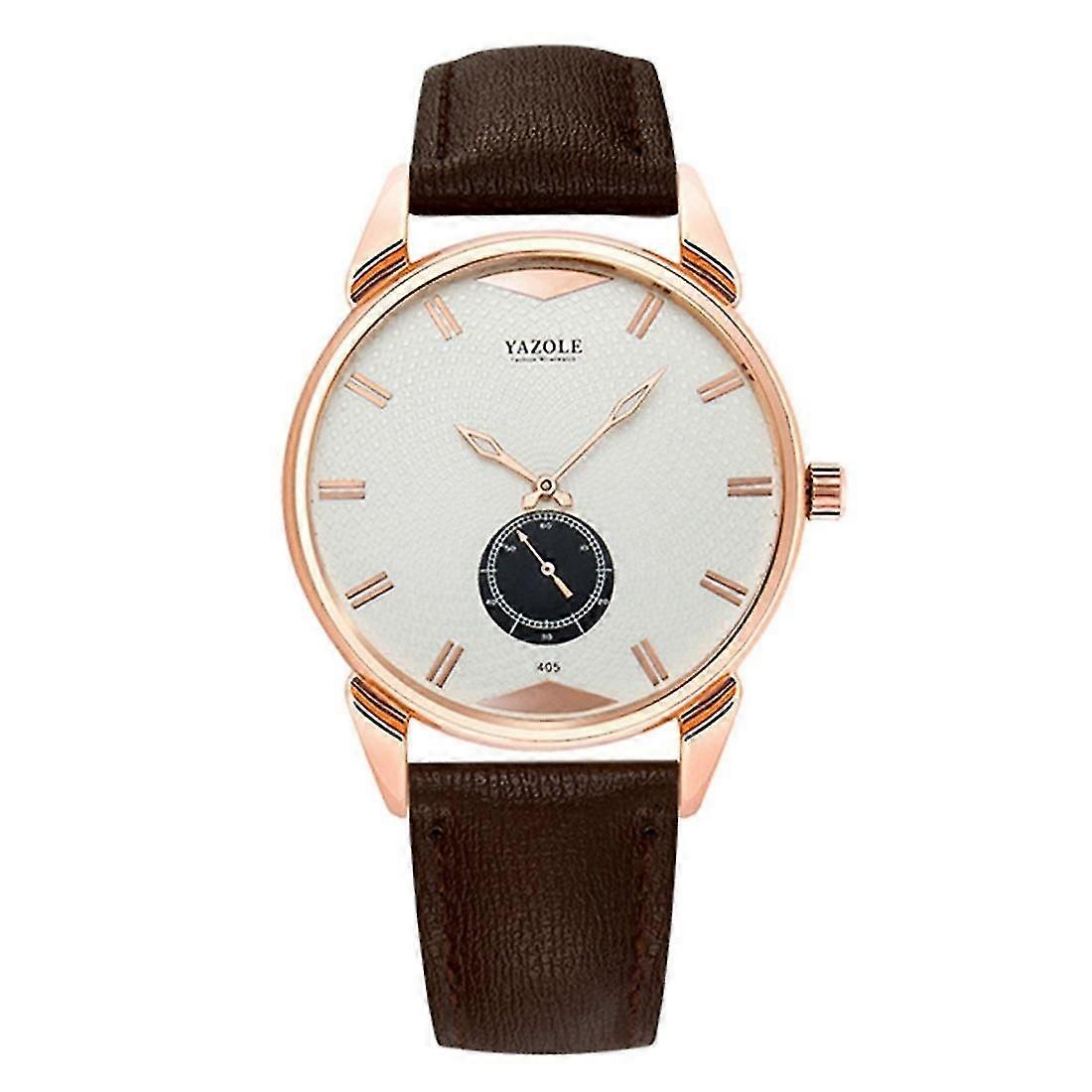 Yazole 405 Luminous Hand Quartz Movement Watch