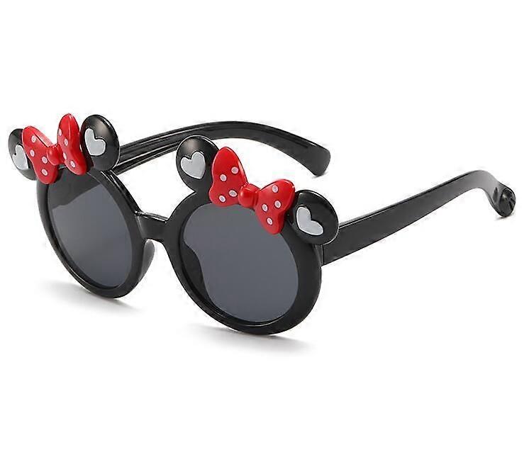 (Black)Anti-UV Cartoon Sunglasses