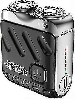 Mini Electric Shaver for Men Whiskers Groomer from Traveler Series with Double