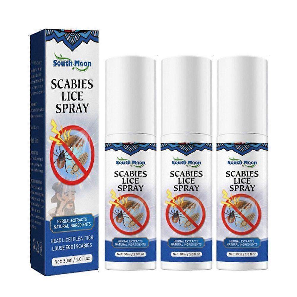 3pcs גרדת תרסיס להסרת כינים לטיפוח השיער כיני ראש כינים מסיר ביצים