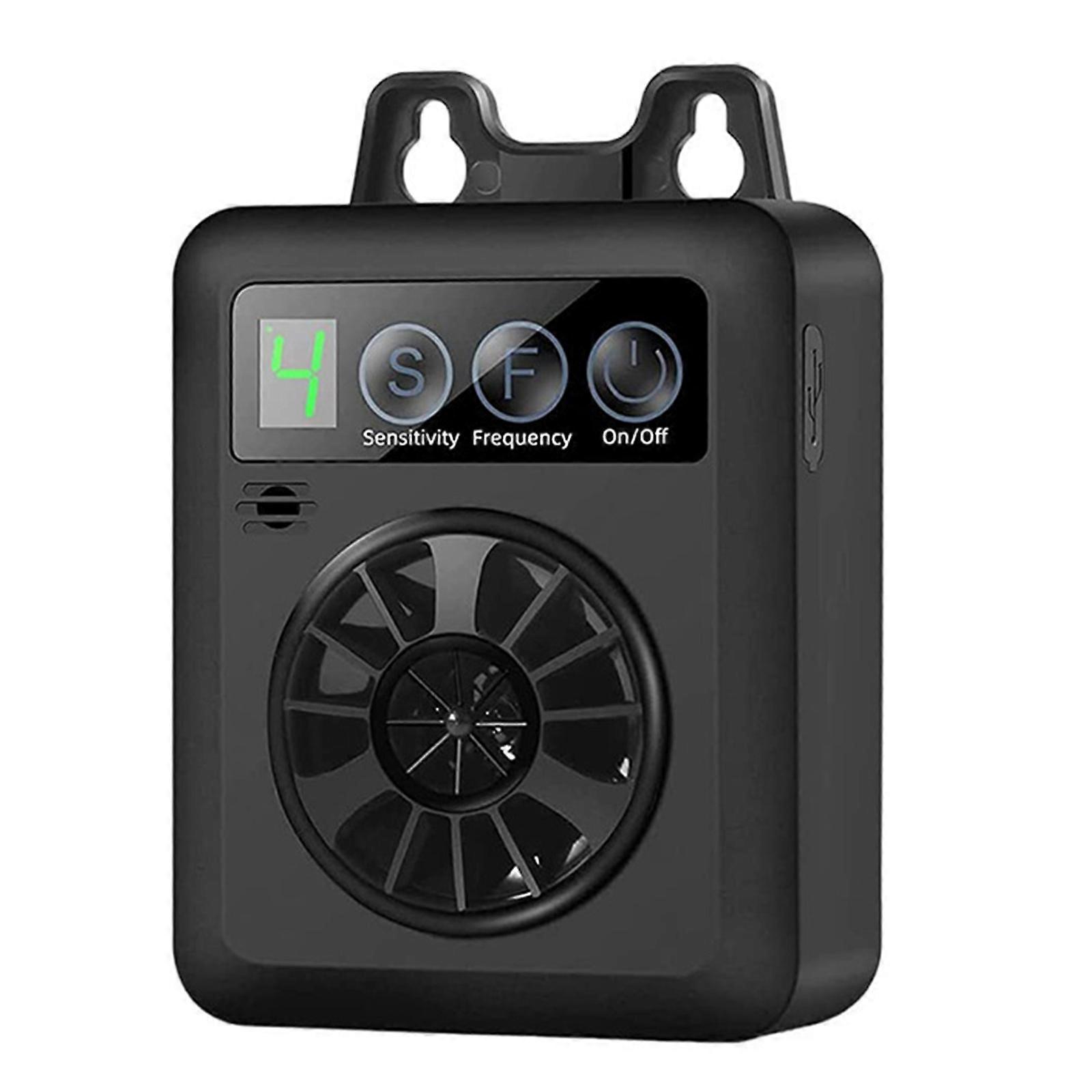 AntiBarking Device, Ultrasonic Dog Barking Control Devices Stopper Neighbor Dogs from Barking & 4Modes Barking Deterrents Black