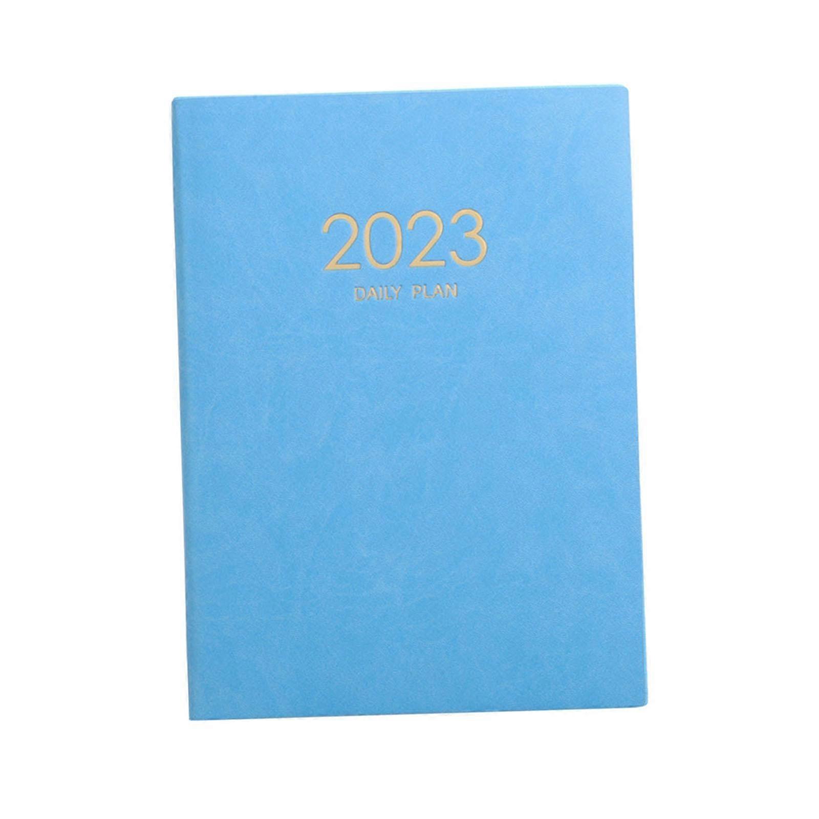 2023 Weekly Planner, A4 Notebook Planner Time Management Organizer Goals Habits