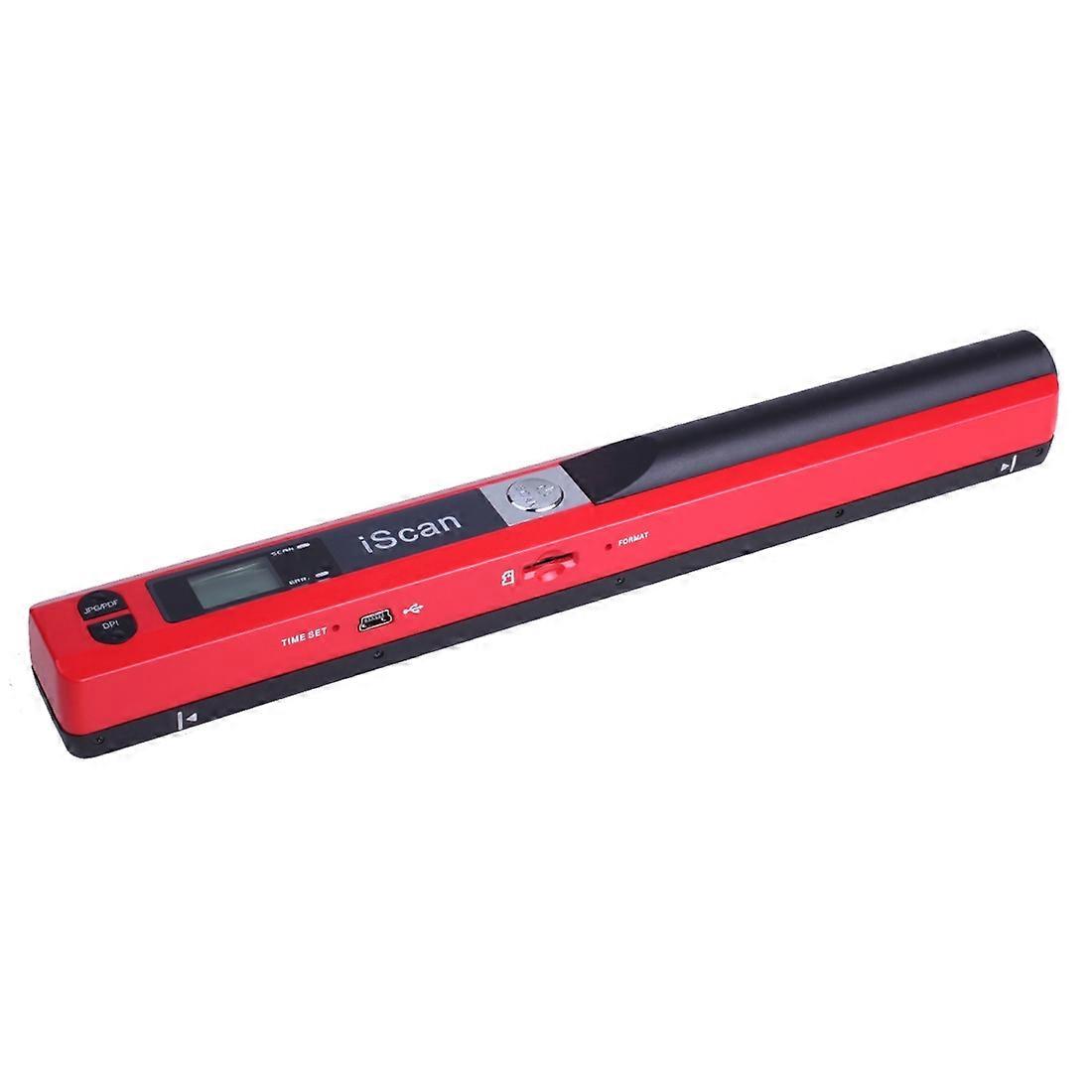 iScan01 Mobile Document Handheld Scanner with LED Display, A4 Contact Image Sensor