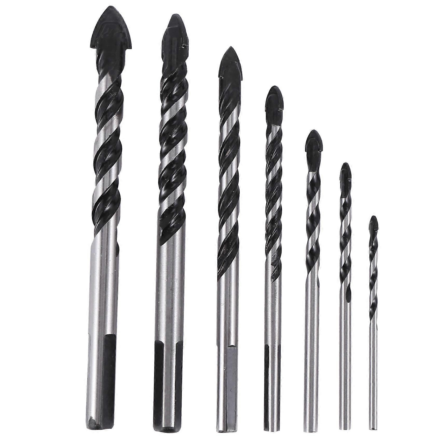 Tungsten Carbide Drill Bit Set (3 4 5 6 8 10 12mm)