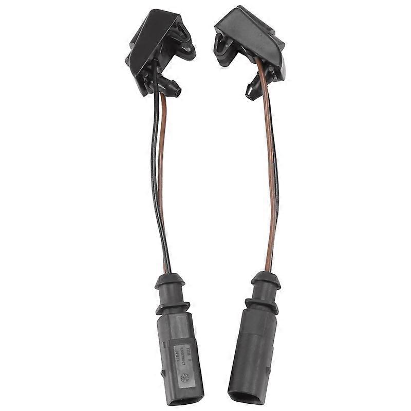 2PCS Windshield Windscreen Washer Nozzle Spray Jet 1Z0955986 Heated