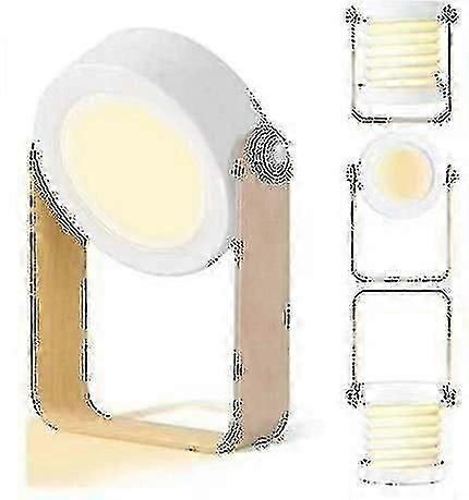 LED table lamp bedside lamp night light lantern retro touch dimming foldable portable lantern bedsid