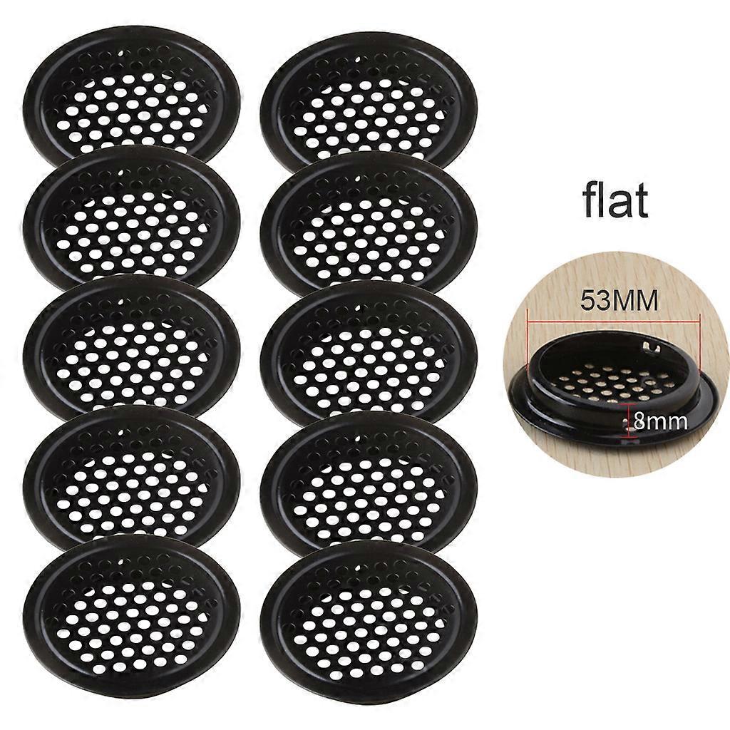 ארון בגדים קופסת נעליים ארון עגול חורי רשת נירוסטה תריס אוורור אוורור כיסוי אוורור למטבח חדר אמבטיה 53 מ"מ שטוח