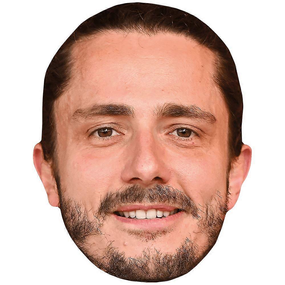 Guillaume Pley (Beard) Celebrity Mask, Flat Card Face
