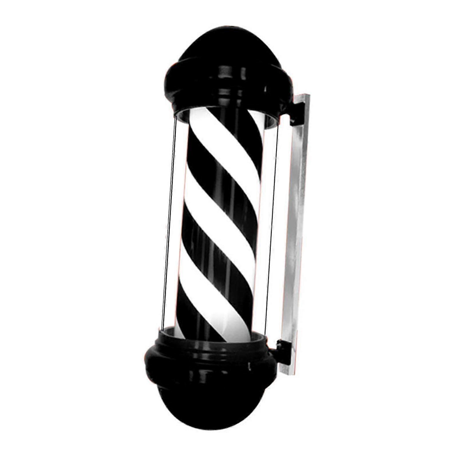 Barber Pole Light Lighting Stripes Waterproof Outdoor Rotating Stripes Light