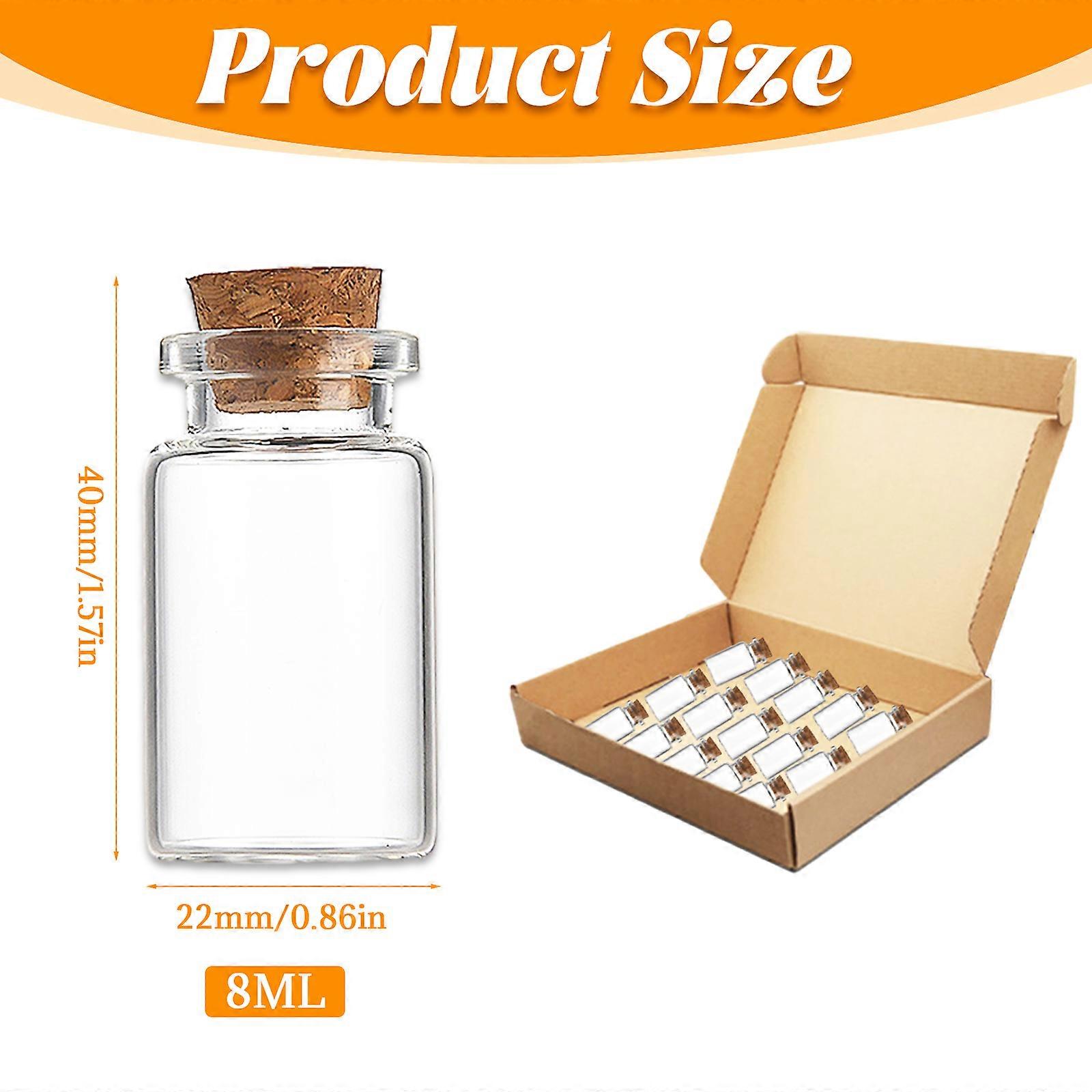 Glass Vials, DIY, Storage Bottles