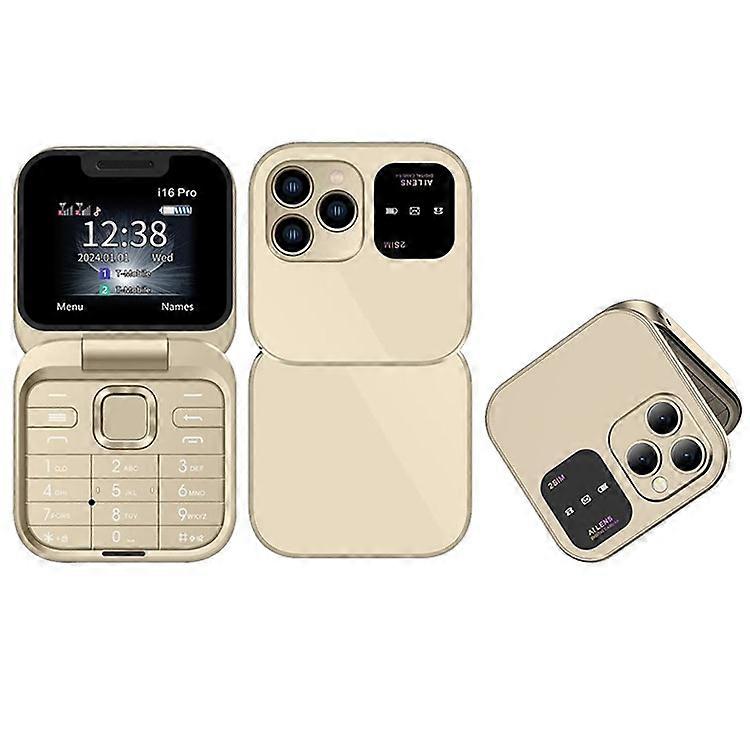 SERVO i16 Pro Double Carte SIM 2G Flip Foldable Téléphone
