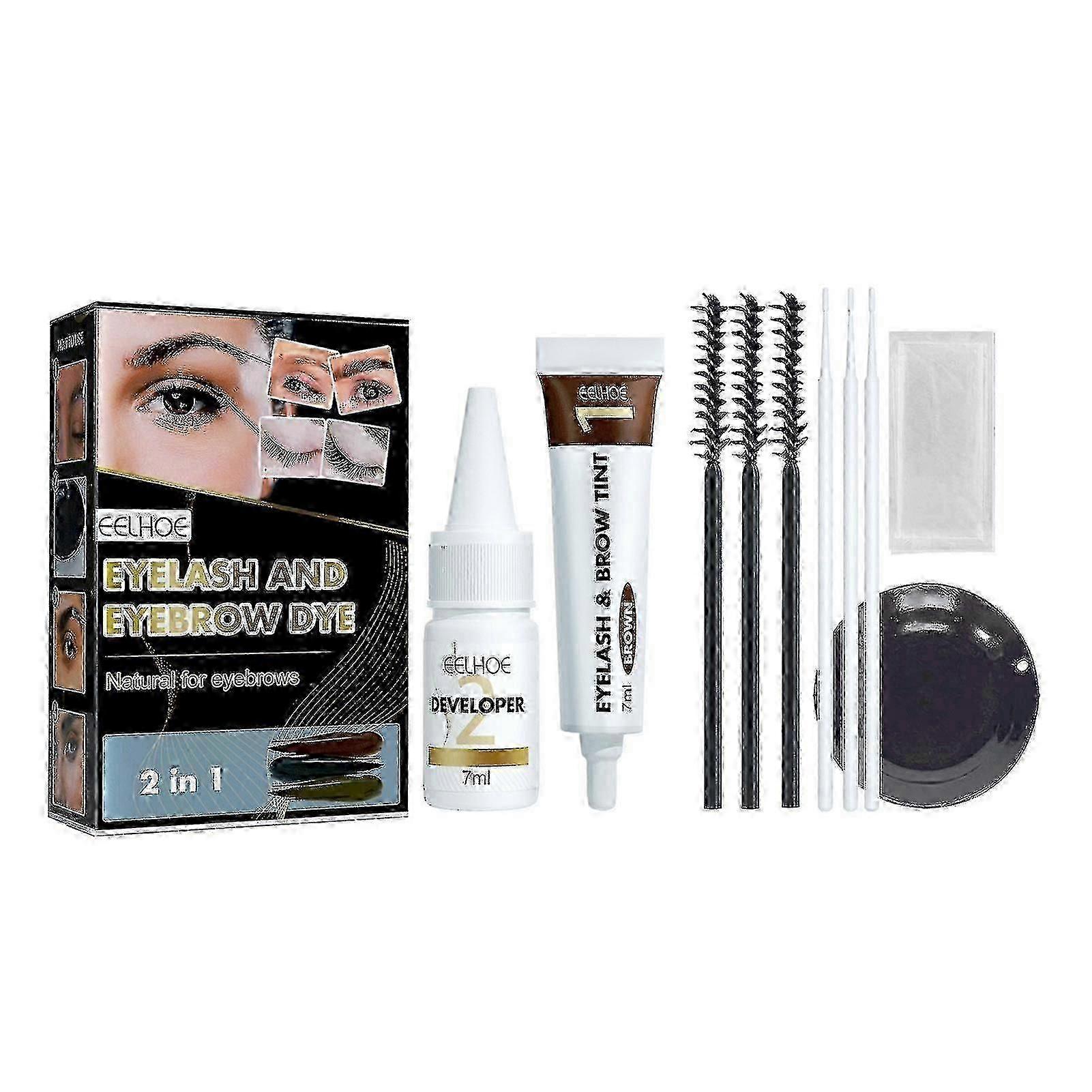 EELHOE Eyelash & Brow Tint Dye Professional Series Natural Long-lasting