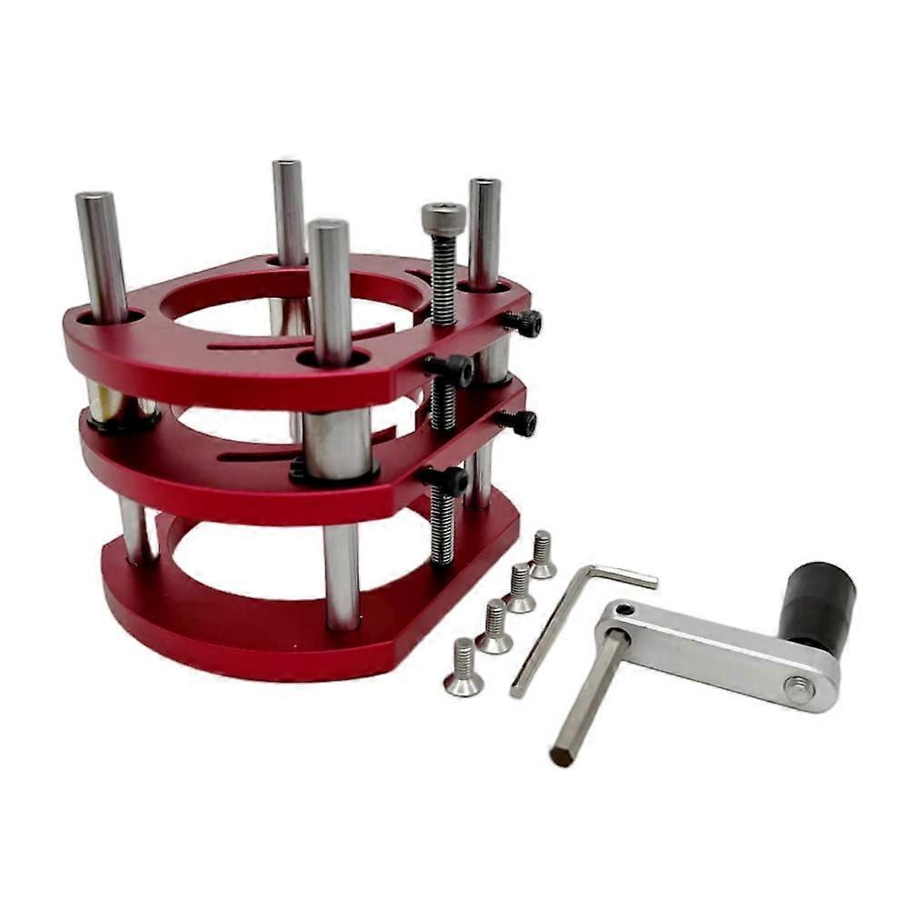 Router Lifter For 65mm Diameter Router Motor Woodworking Router Table Insert Plate Lifting Base