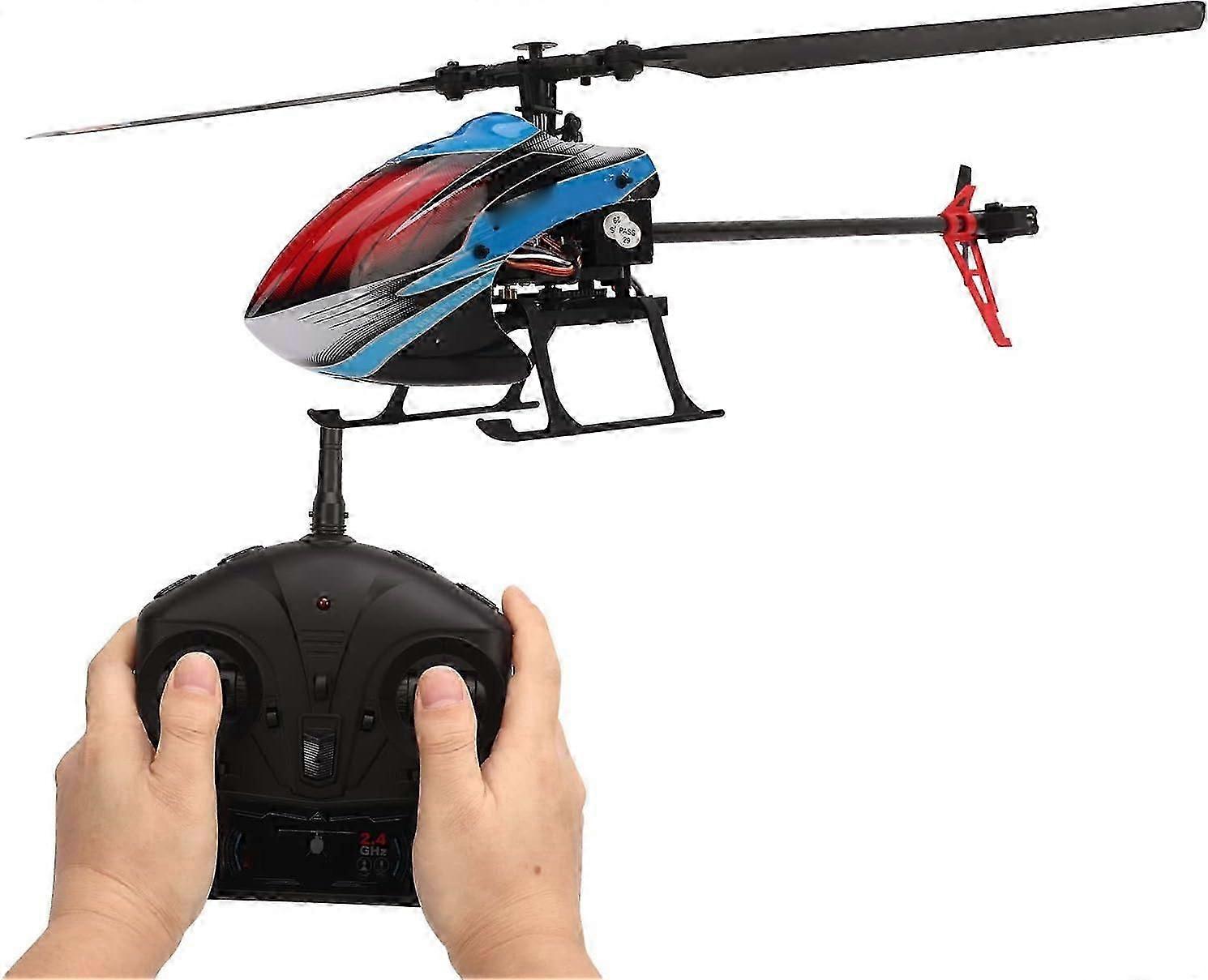 2.4ghz Rc Helicopter, Remote Control Helicopter, 4 Channel Stable Flight, Low Voltage Alarm, Outdoor 6-axis Gyroscope (single Battery)