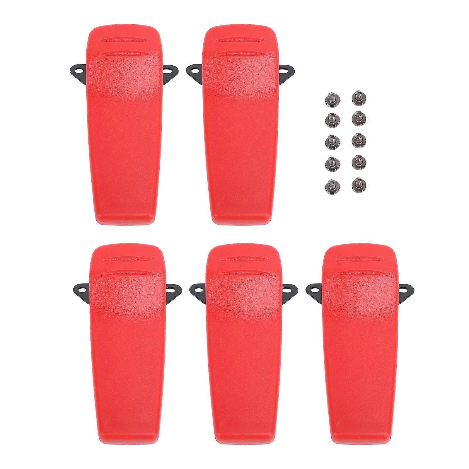 5Pcs Portable 2 Way Radio Belt Clip Replacement Compatible BP‑210 BP‑209 BP‑222 Battery for IC‑V82 IC‑A6 IC‑A6E IC‑T3H