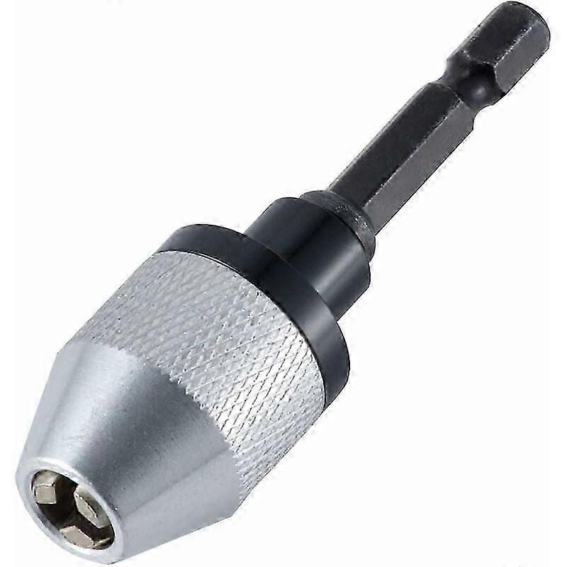 Quick Change Chuck for Keyless Drill with 0.3-6.5mm Hex Shank