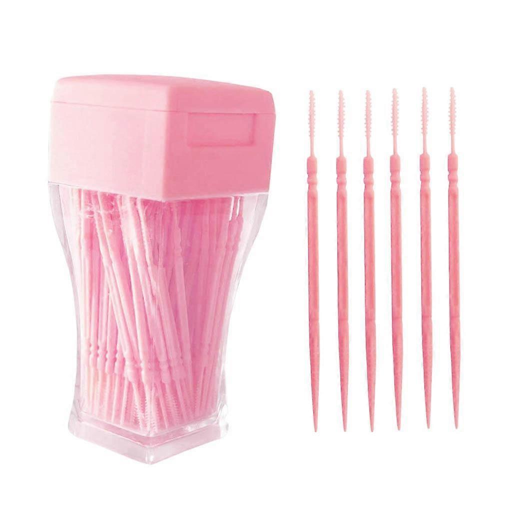 200 Pcs Interdental Floss With Double Head
