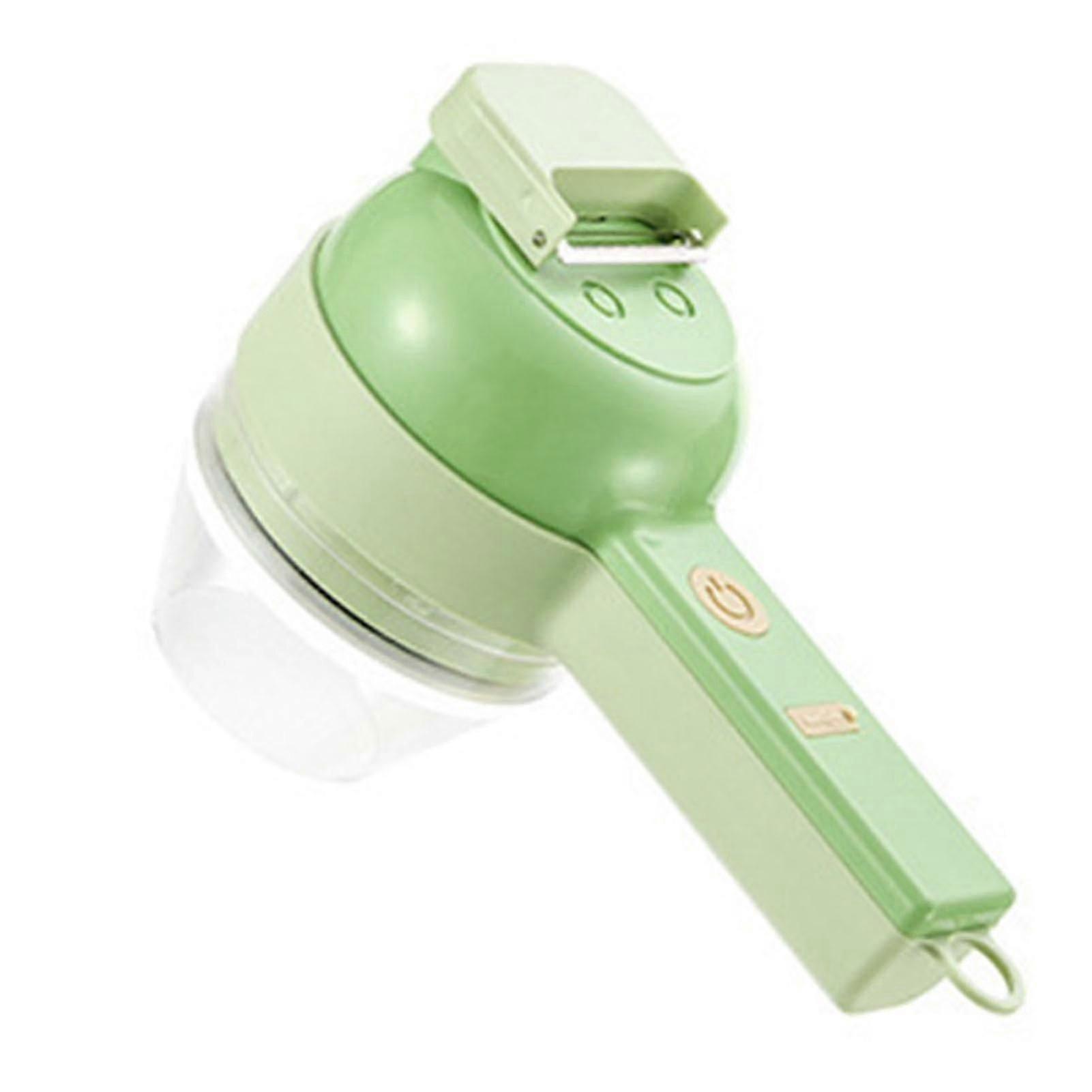 4 In 1 Handheld Elektrischer Gemüseschneider Set Mini Wireless Food Choppers