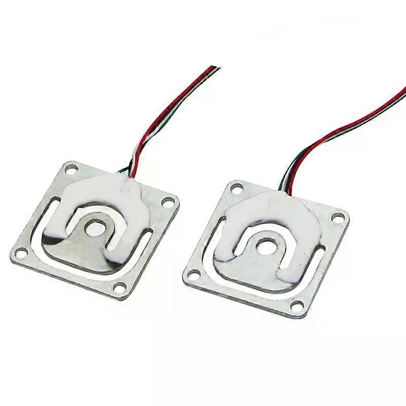 4pcs Weigh Sensor Thread Hole 50kg Bridge Resistance Strain Body Weighing Load Accessories Tool Sensor DIY Kit