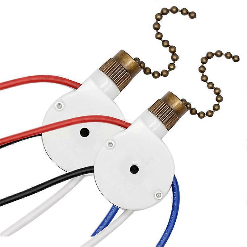 2PCS Ceiling Fan Lights Switch ZingEar ,Bronze