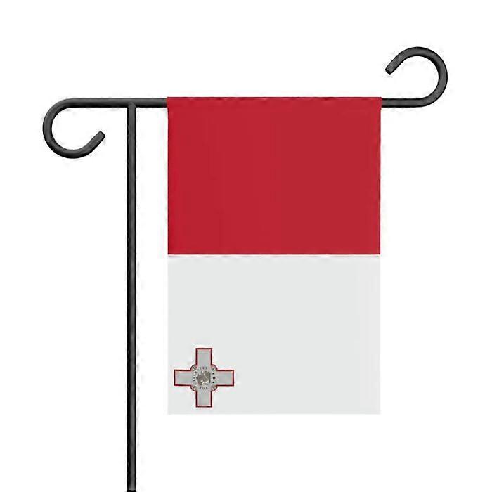 Flag - Malta - 32 x 47.5 cm - Polyester - Double-sided print - Multicolor