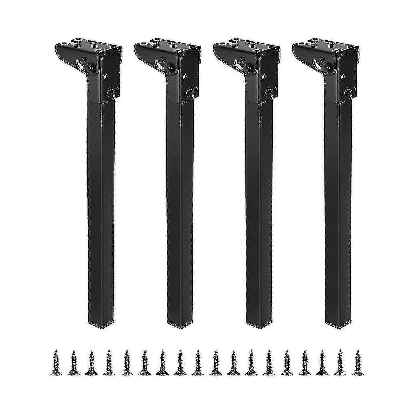 4 Pieces Foldable Table Leg Collapsible Table Legs Multipurpose Portable Stable For Night Stands Bench Computer Desk Supplies-hy