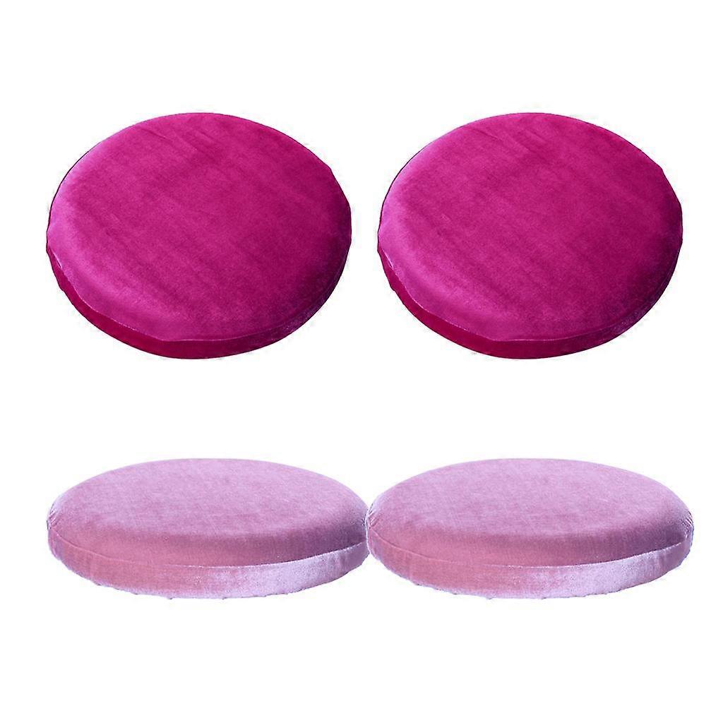 4Pcs Velvet Elastic Anti-Slip Round Bar Stool Slip 12-15"