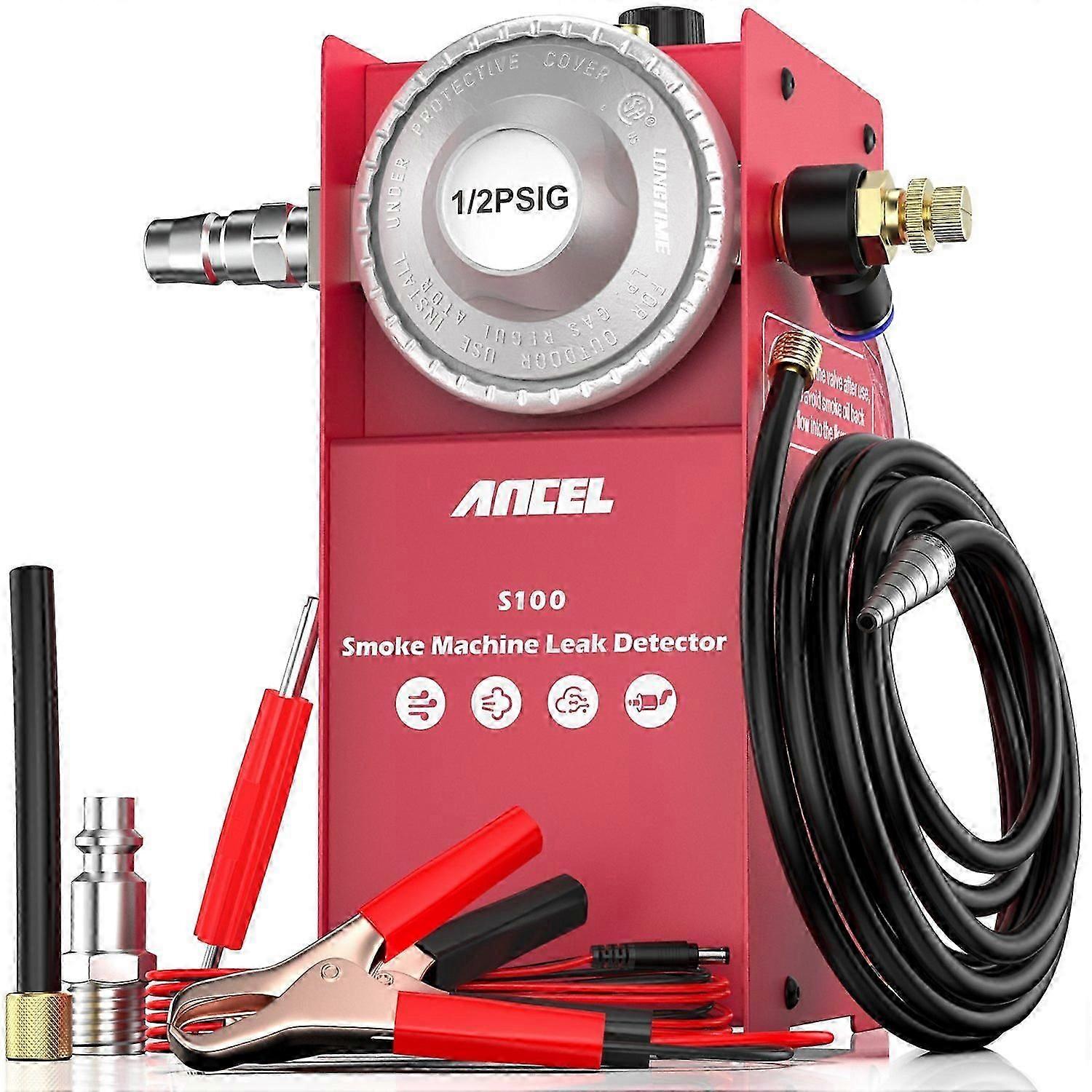 ANCEL S100 Automotive EVAP Smoke Machine Leak Detector Pipe Diagnostic Tester
