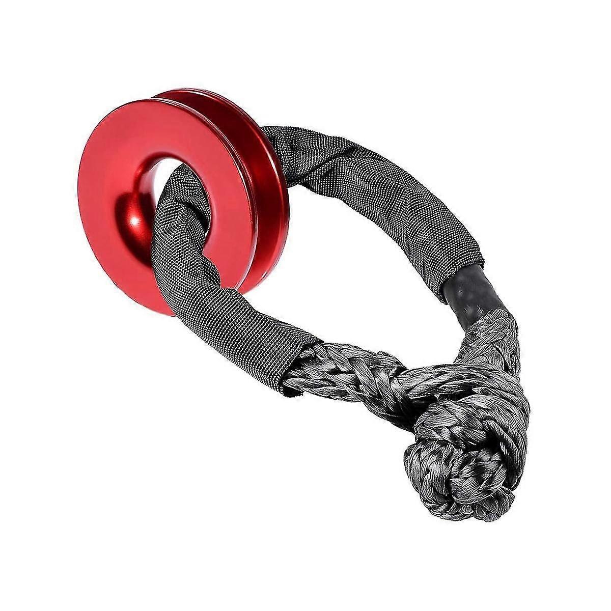 Rope Ring Trucks Towing Rope Loop Snatch Block 41000Lb Off Road Atv Utv Suv Accessories -Y