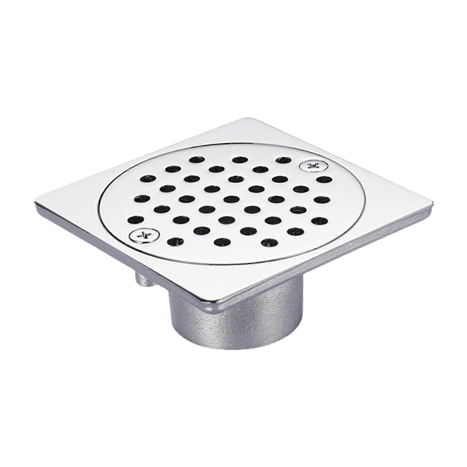 Large Flows Floor Drain Square Drainer Shower Strainer Filter Floor Strainer Kitchen Bathroom Hardware Enduring