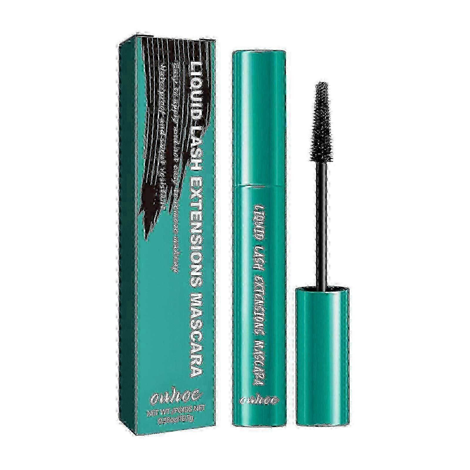 Mascara, black curling, slender, thick, mild, natural, waterproof mascara without removing makeup