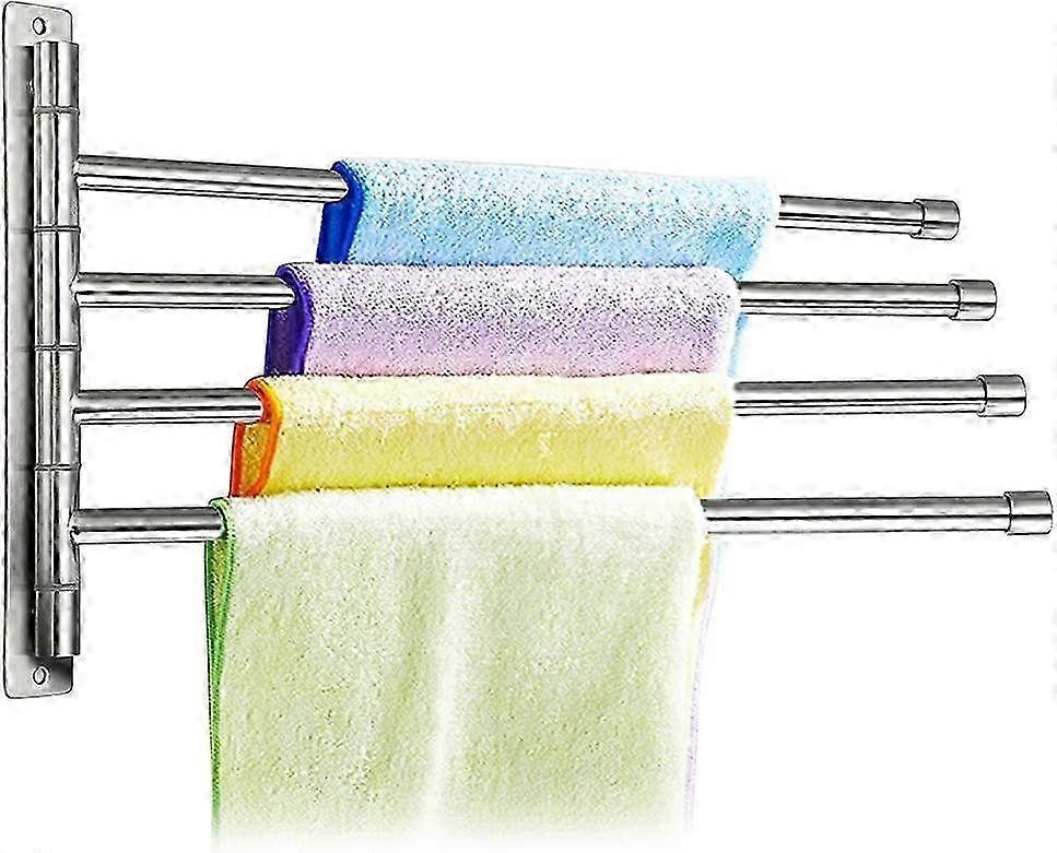 Porte-serviettes à 4 branches, longueur 35, adapté à la conception de glaçage en acier inoxydable