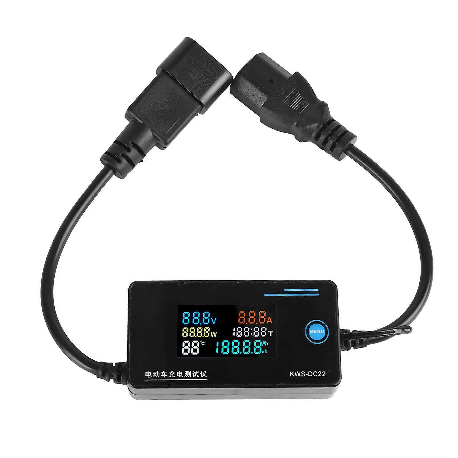 Høykvalitets KWS-DC22 elektrisk kjøretøylader tester test litiumbatteri