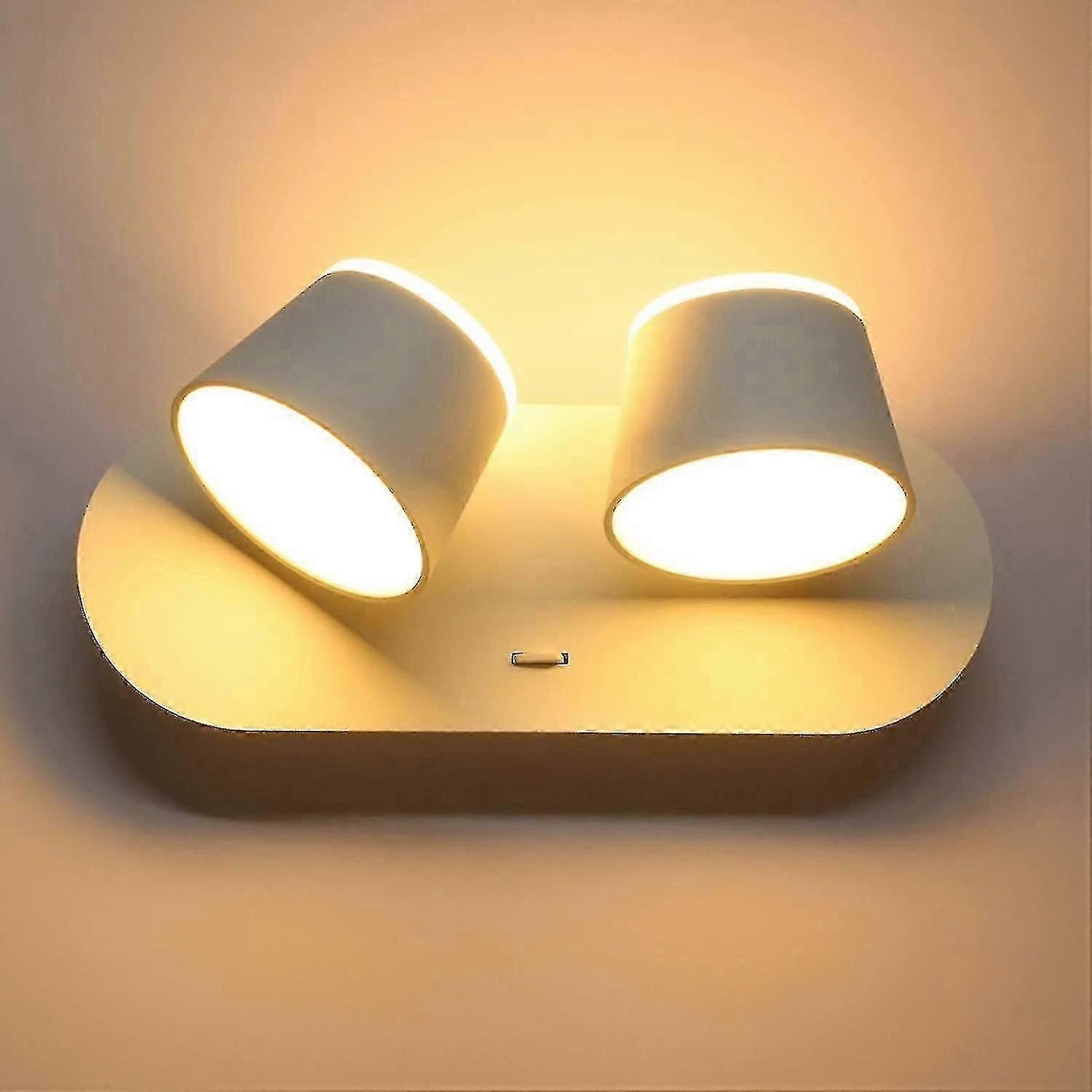 Led Wall Light Reading Lamp Inside 2 Bulbs Wall Lamp Up Down Wall Light Wall Light Decorative Readin