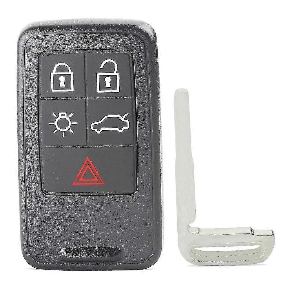 Smart Key 5 Buttons for  S60 S60L S80 XC60 XC70 V40 2007-2016 ID46 PCF7953 433Mhz Remote Car Key