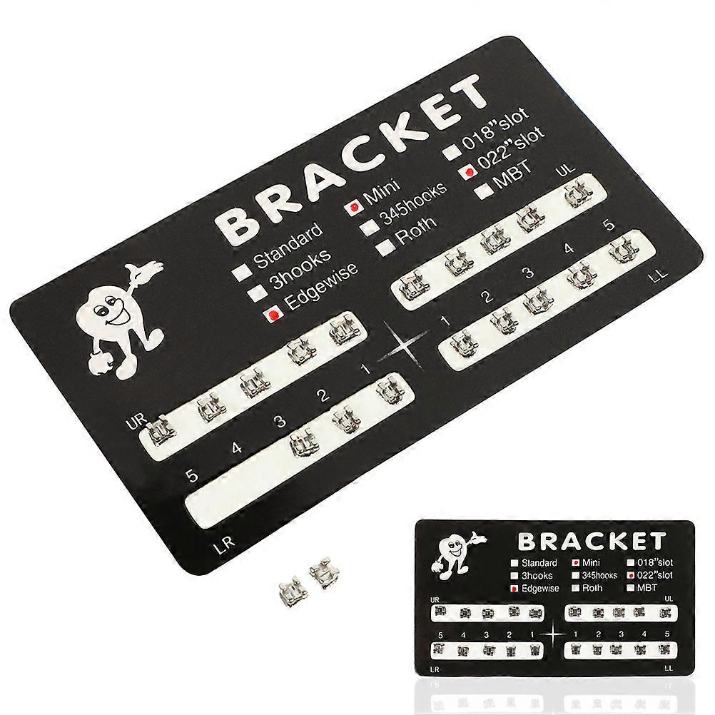 40Pcs Teeth Care Brace Brackets Replacement for Convenient Use