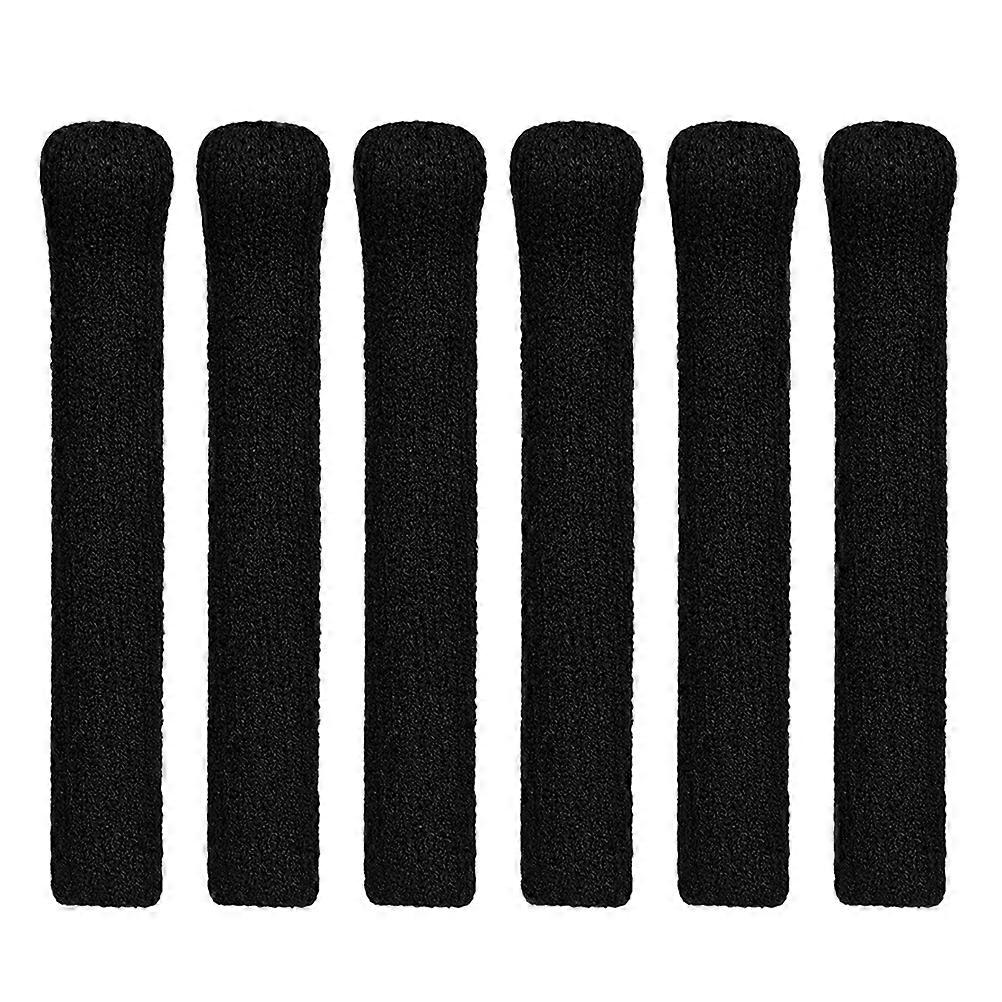 3 Pairs Slip On Eyeglass Ear Cushions with Comfortable Grippers – Soft Knit Tips for Secure Fit and All Day Wear