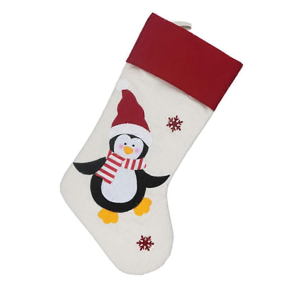 Decorative Socks Candy Bag Socks Shape Home Decor Non-woven Fabric