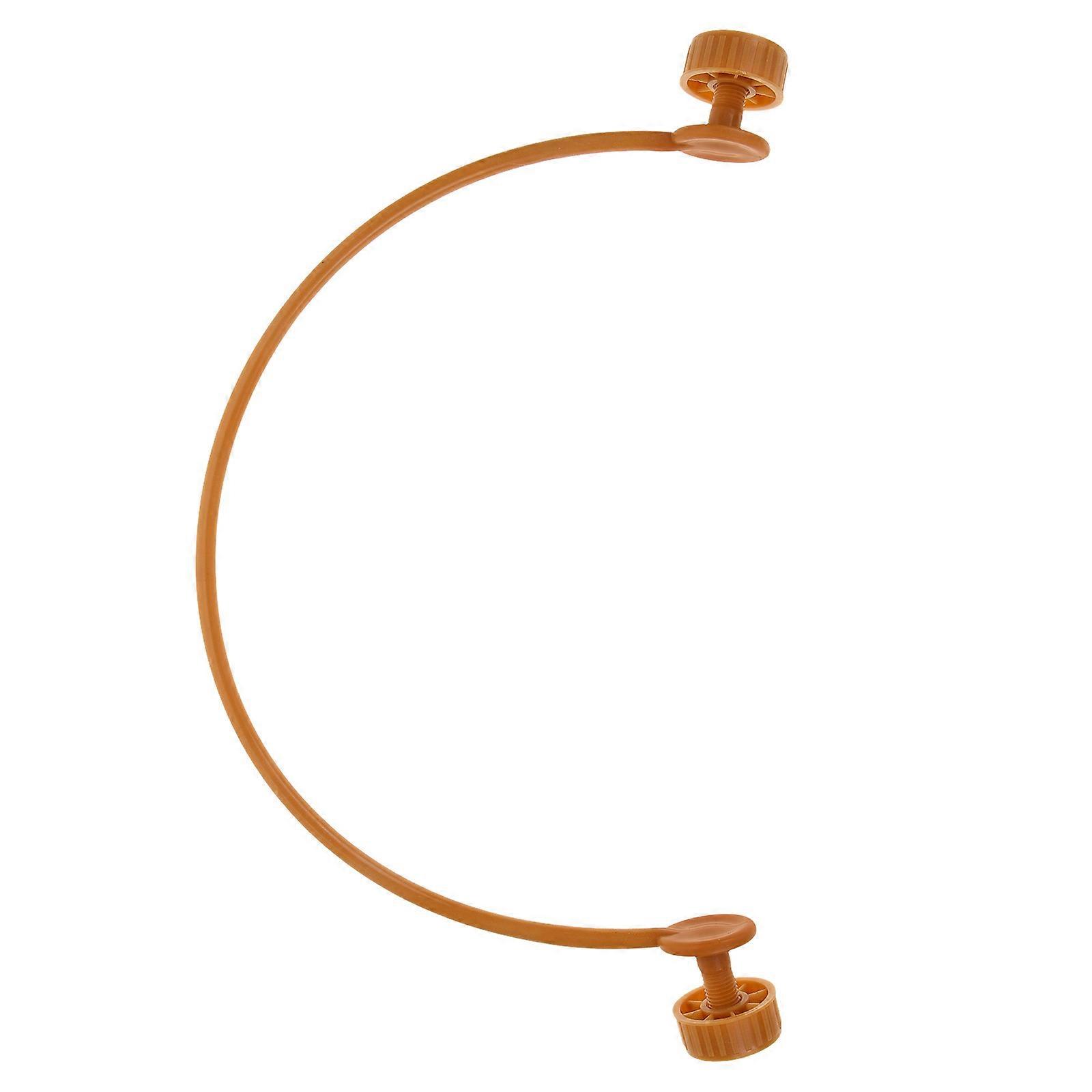 Towel Rack Bathroom Towel Hanger Steam Room Compatible Khaki 37.00X33.00X3.00CM Rectangular Simple Design 1Set