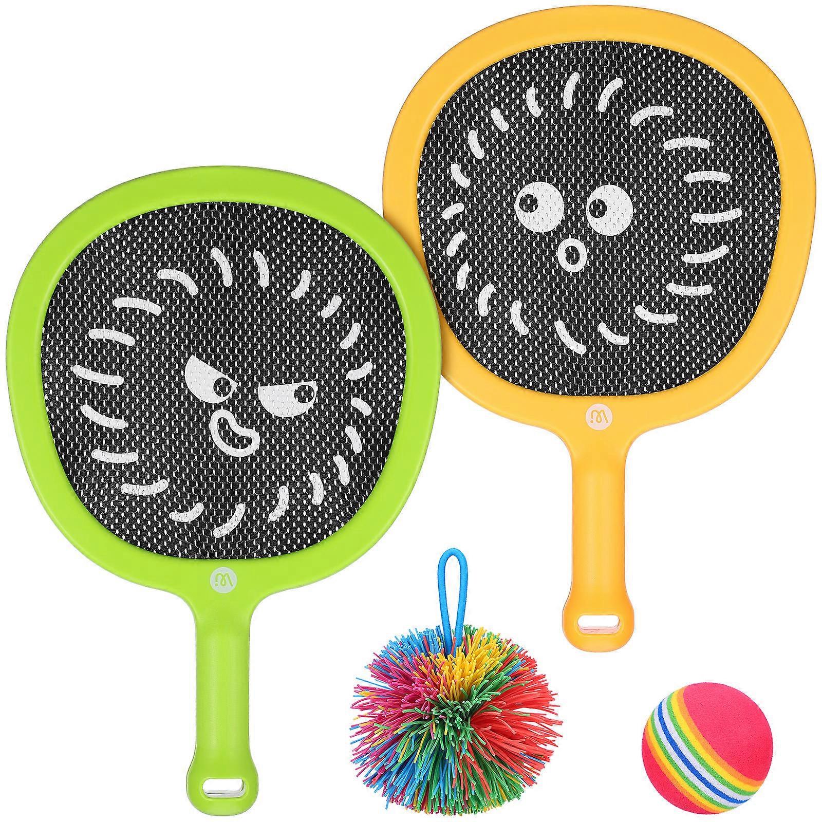 Kids Racket Game Toy Racket For Toddler Outdoor Entertainment With 1Set